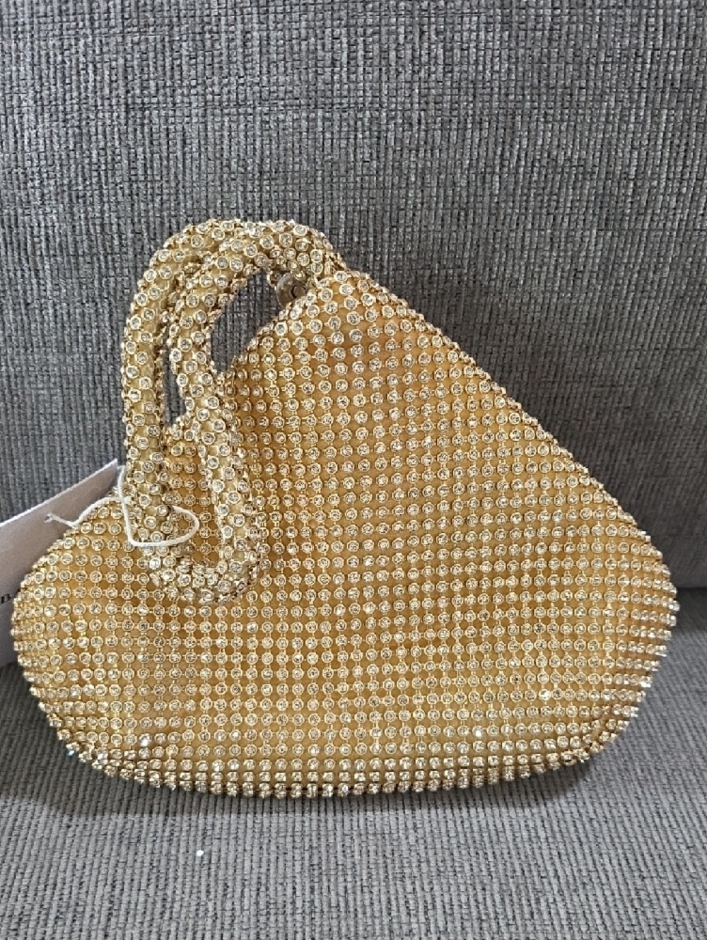 Babeyond Gold Crystal-Embellished Evening Bag, NWT, Prom Or Wedding - Picture 2 of 14